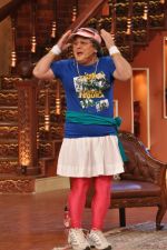 Ali Asgar on the sets of Comedy Nights with Kapil in Mumbai on 4th Dec 2013